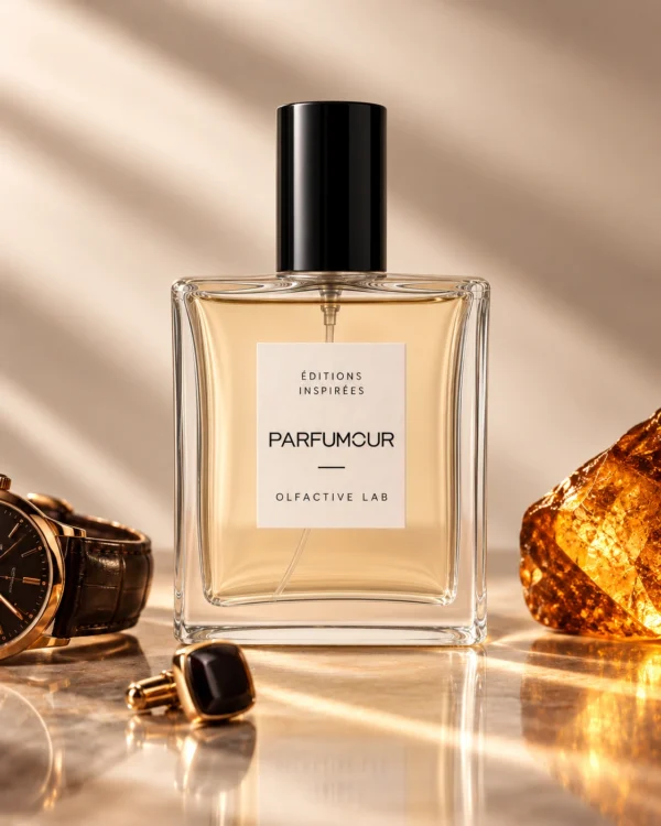 Eau de parfum Parfumour inspirée d'Interlude Man, 100 ml, famille olfactive ambrée