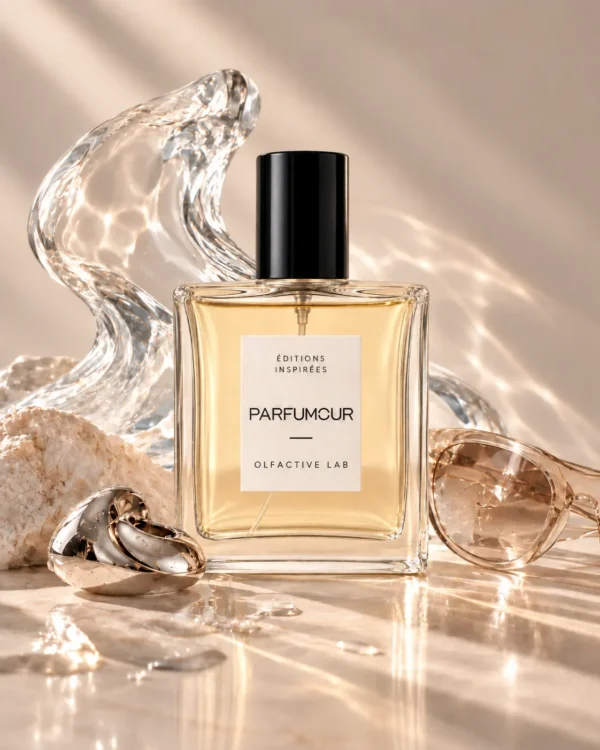 Parfumour eau de parfum aquatique pour femme, 100 ml Eau de parfum Parfumour inspirée d'Aqua Woman, 100 ml, famille olfactive aquatique