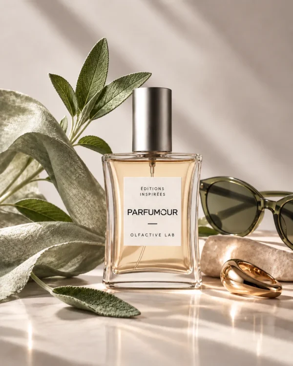Parfumour eau de parfum aromatique pour femme, 50 ml Eau de parfum Parfumour inspirée de Libre, 50 ml, famille olfactive aromatique