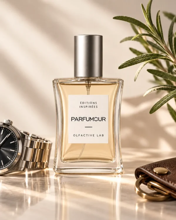 Eau de parfum Parfumour inspirée de Safari, 50 ml, famille olfactive aromatique