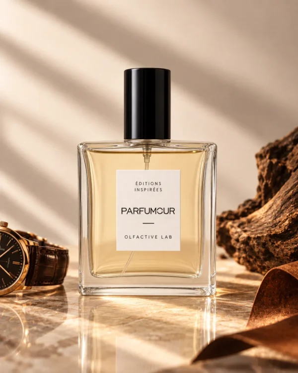 Eau de parfum Parfumour inspirée de Black Code, 100 ml, famille olfactive boisée