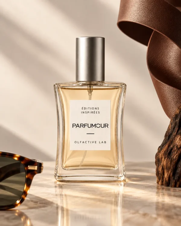 Eau de parfum Parfumour inspirée de Black Code, 50 ml, famille olfactive boisée