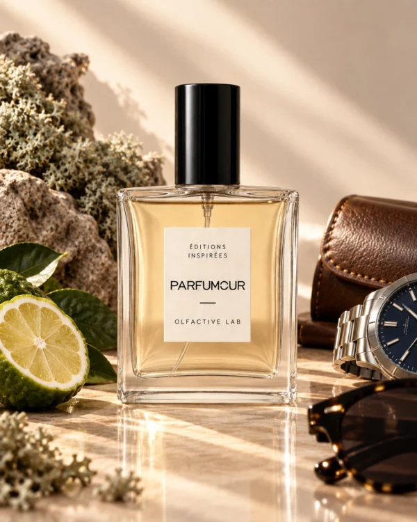 Eau de parfum Parfumour inspirée de Colonia Quercia, 100 ml, famille olfactive chyprée