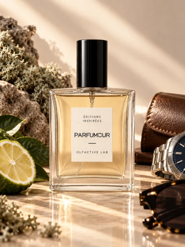 Eau de parfum Parfumour inspirée d'Old Spice, 100 ml, famille olfactive chyprée