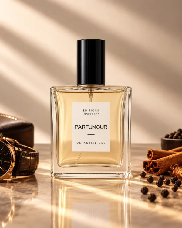 Eau de parfum Parfumour inspirée de 212 Sexy Men, 100 ml, famille olfactive épicée