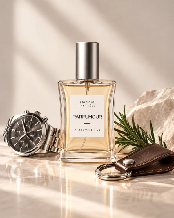 Eau de parfum Parfumour inspirée de 212 Sexy Men, 50 ml, famille olfactive épicée