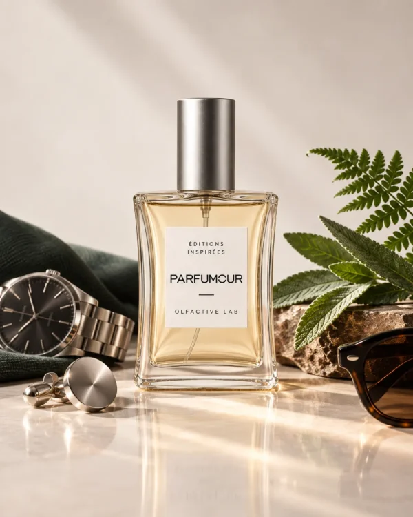 Eau de parfum Parfumour inspirée de Bad, 50 ml, famille olfactive fougère