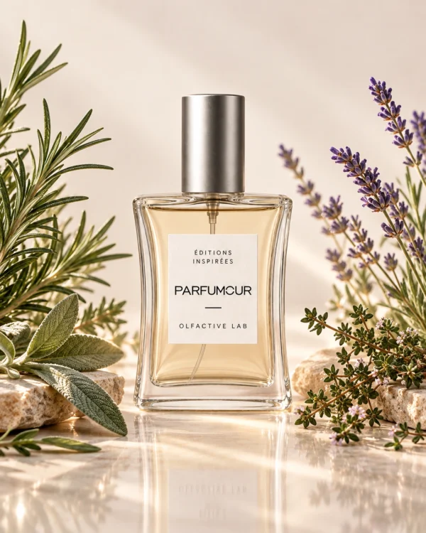 Eau de parfum Parfumour inspirée de Sartorial, 50 ml, famille olfactive fougère