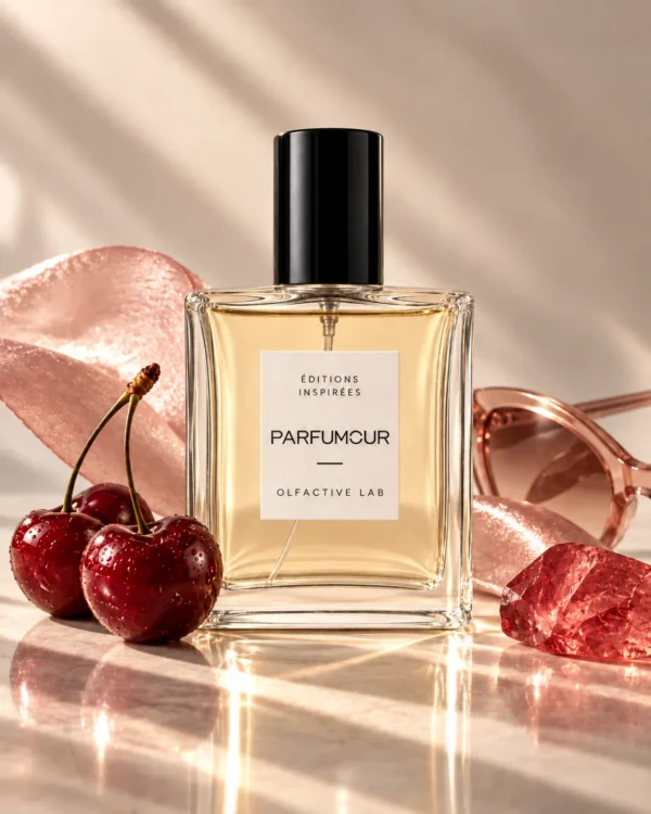 Parfumour eau de parfum fruitée pour femme, 100 ml Eau de parfum Parfumour inspirée de The Key, 100 ml, famille olfactive fruitée