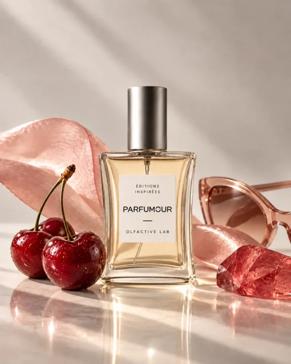 Parfumour eau de parfum fruitée pour femme, 50 ml Eau de parfum Parfumour inspirée de The Key, 50 ml, famille olfactive fruitée