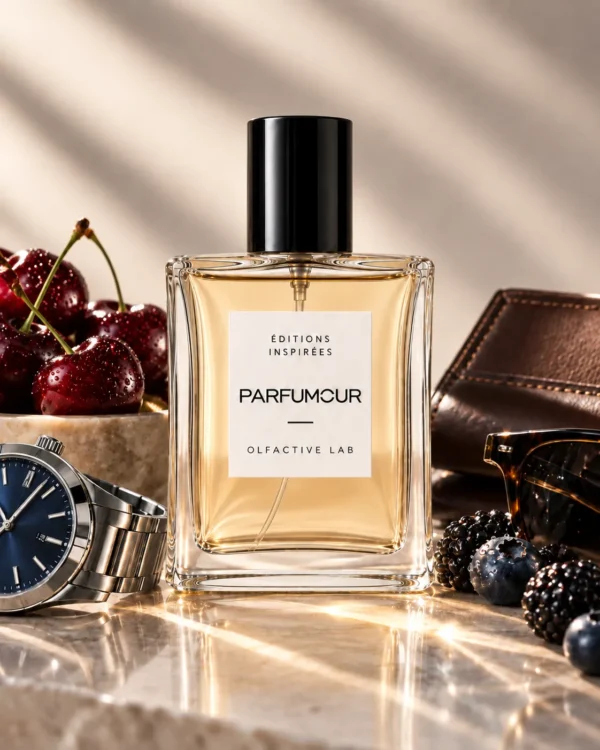 Parfumour eau de parfum fruitée pour homme, 100 ml Eau de parfum Parfumour inspirée d'Eternity Now, 100 ml, famille olfactive fruitée