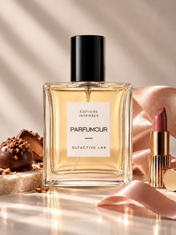 Parfumour eau de parfum gourmande pour femme, 100 ml Eau de parfum Parfumour inspirée de 212 Vip, 100 ml, famille olfactive gourmande