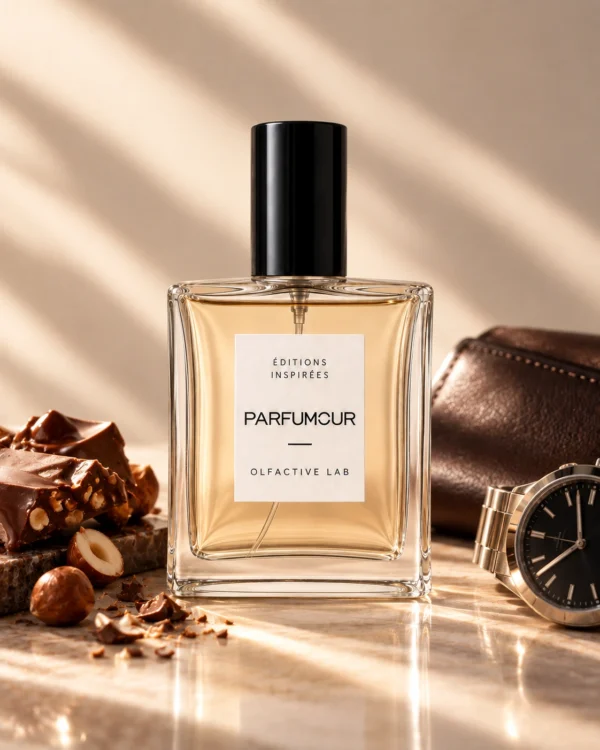 Parfumour eau de parfum gourmande pour homme, 100 ml Eau de parfum Parfumour inspirée de Rochas Man, 100 ml, famille olfactive gourmande