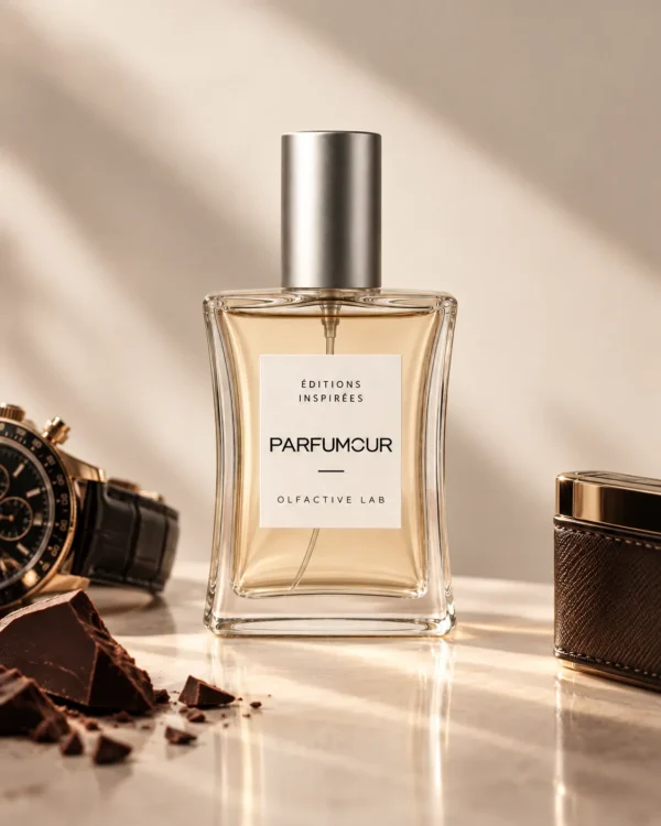 Parfumour eau de parfum gourmande pour homme, 50 ml Eau de parfum Parfumour inspirée de Rochas Man, 50 ml, famille olfactive gourmande