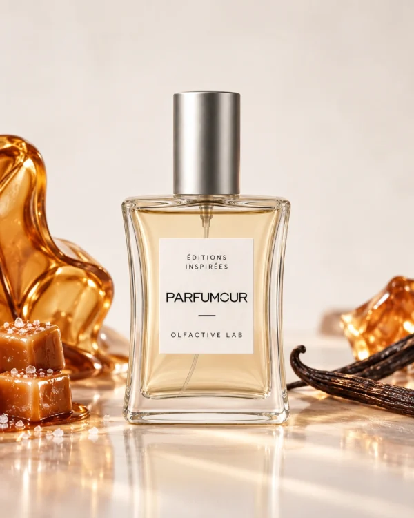 Eau de parfum Parfumour inspirée de Zafeer Oud Vanille, 50 ml, famille olfactive gourmande