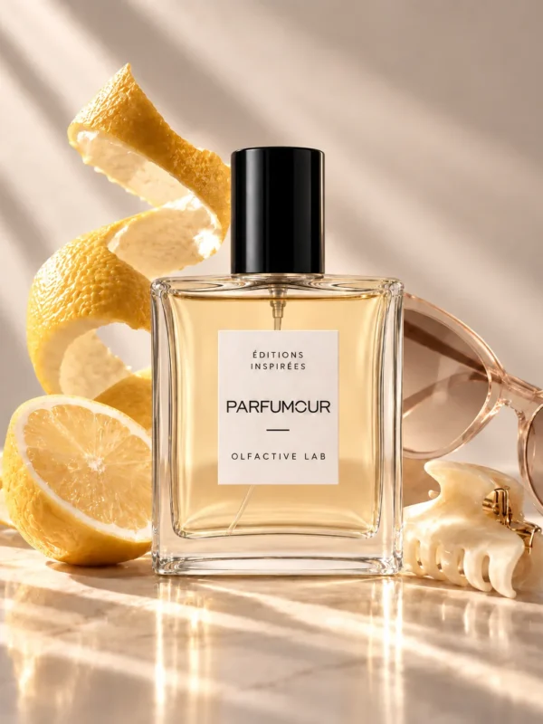 Eau de parfum Parfumour inspirée d'Illusione, 100 ml, famille olfactive hespéridée